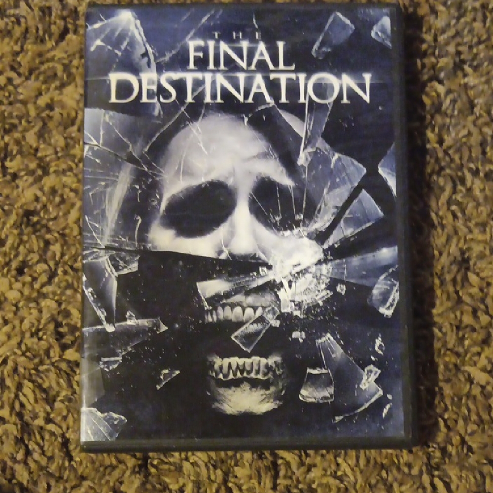 The Final Destination DVD - Blue/Black Horror Movie Cover